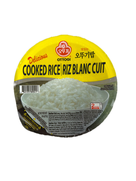 GEKOCHTER REIS -RIZ BLANC CUIT