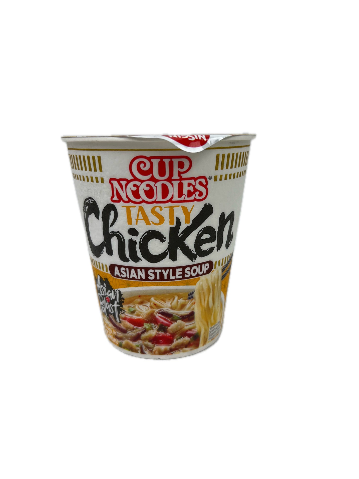 Cup Nudeln Leckeres Huhn