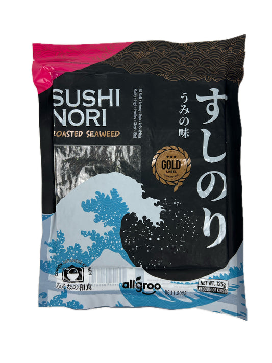Sushi Nori gerösteter Seetang