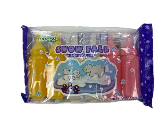 Snow Fall Exotisches Milch-Frucht-Eis in 6 Plastikflaschen