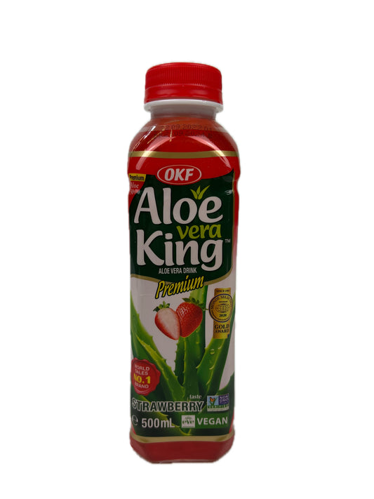 ALOE KING PREMIUM Erdbeere 500ML